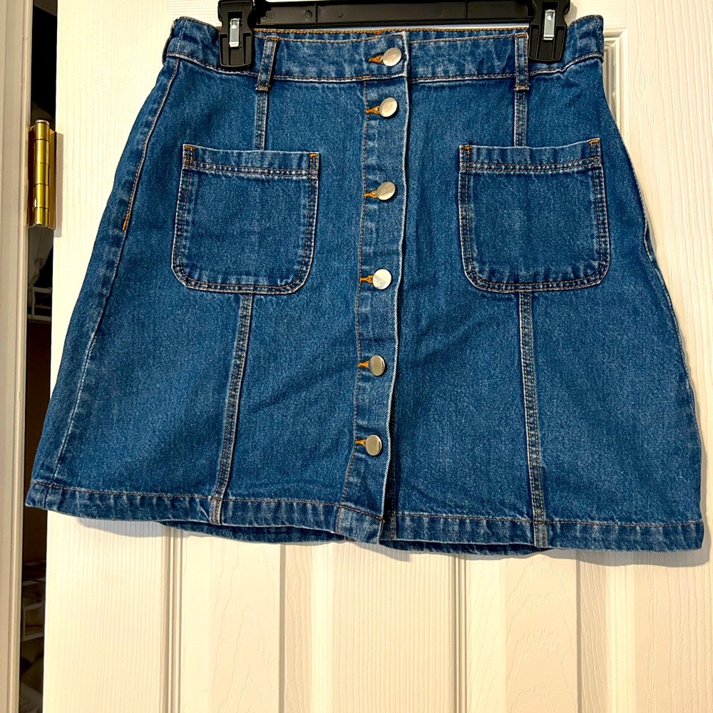 Denim skirt
